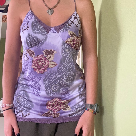 Lilac slip top - Picture 2 of 7